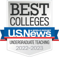 2022-2023年《美国新闻与世界报道》最佳大学最佳本科教学排行榜徽章